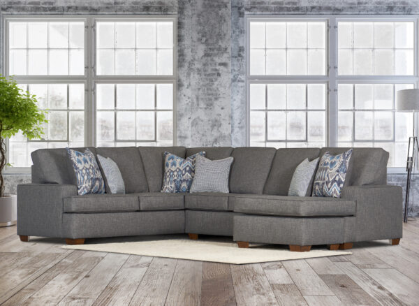modern gray / grey sectional sofa couch set trinidad and tobago quality