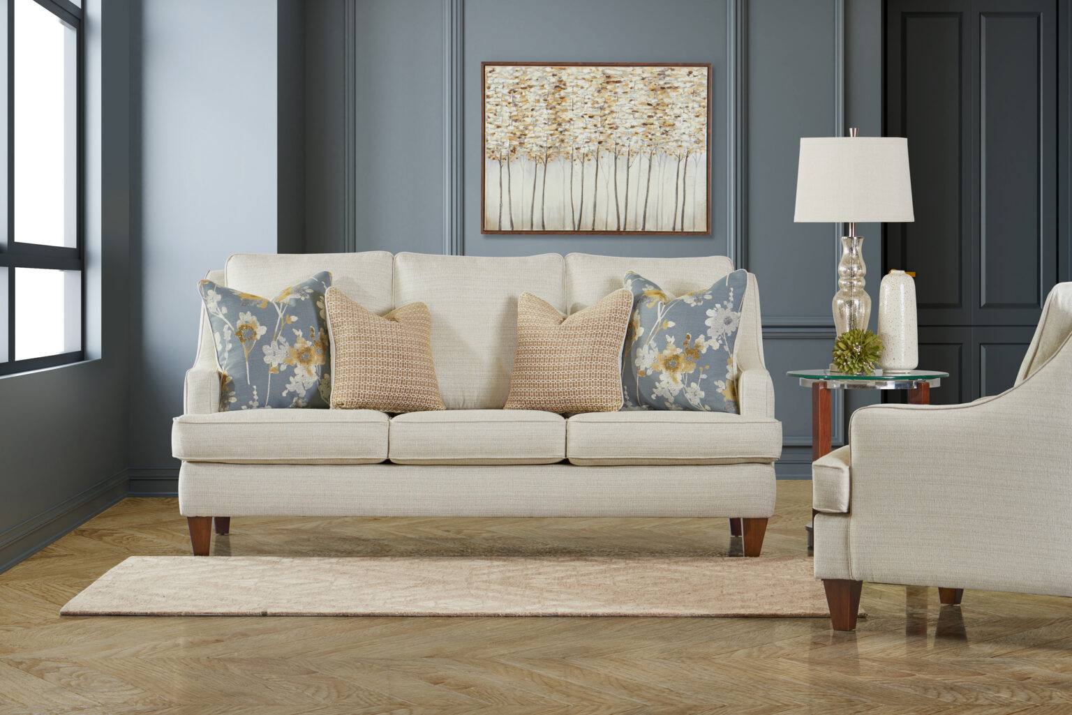 Linden Sofa Set - Woodhouse Furniture Trinidad