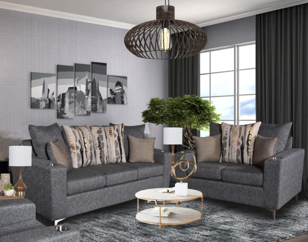 Perth Sofa Set Woodhouse Furniture Trinidad