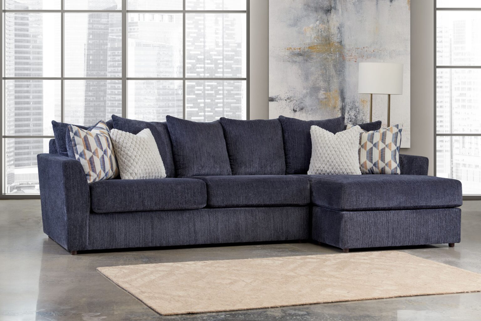 Zuni Sofa Chaise Woodhouse Furniture Trinidad